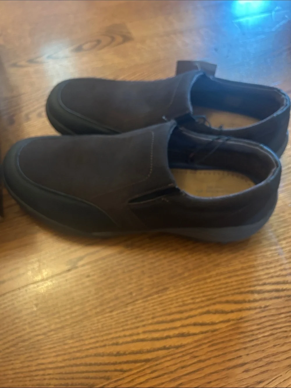 Weatherproof Men’s Slip-On Loafers in Black